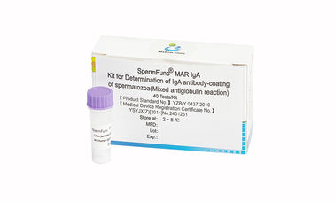 ชุดทดสอบสำหรับตรวจหา IgA Antibody Coating Spermatozoa (MAR)