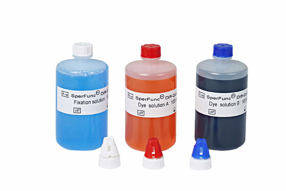 Red Quick Diff BRED-015 ชุดย้อมสีสเปิร์ม Diff Quik Rapid Staining Method